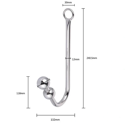 Beaded Hook with Collar 5334 Elegant Cuffs Anal and 0114